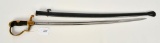 WWII German Ordnance Sword With Scabbard