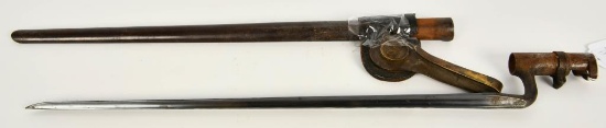 US M1873 Trapdoor Socket Bayonet w/ Scabbard