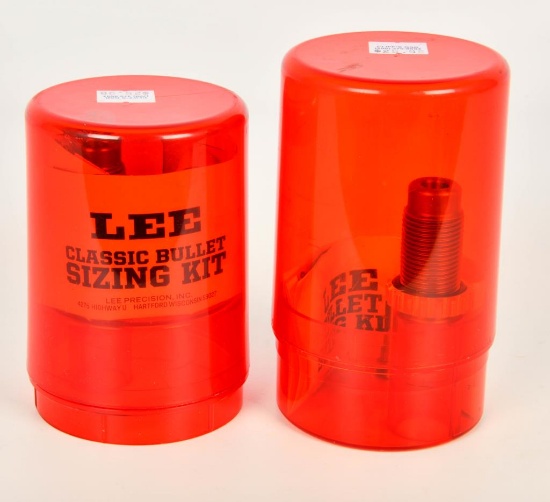 2 Lee Precision Reloading Bullet Sizing Dies