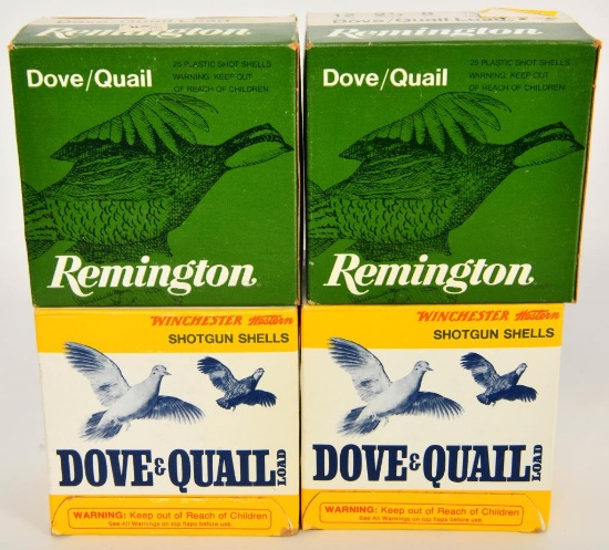 100 Rounds of Dove & Quail Shotgun Shells 12 Gauge