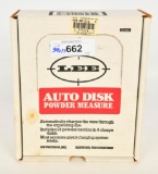 LEE auto Disk Powder Measure in box