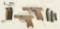 2 Sig Sauer Grip Modules in Tan Color
