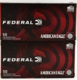 100 Rounds Federal American Eagle .380 ACP: