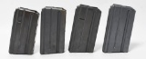 4 Colt Marked AR-15 20 Round Metal Magazines