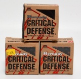 75 Rds Of Hornady .380 ACP Critical Defense Ammo,