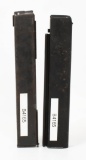 2 Unmarked Metal Stick Magazines