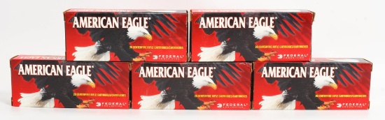 100 Rounds of American Eagle 7.62X39 Ammunition