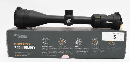 Sig Sauer Whiskey 3 4-12x50mm SFP Riflescope