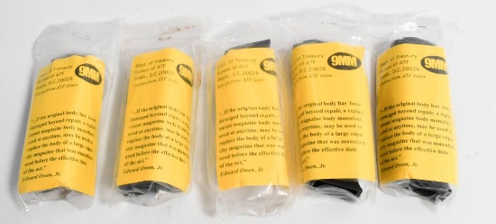 5 New Scherer 9mm Replacement Magazine Bodies