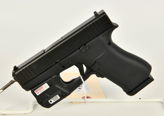 Glock 43X Semi Auto Pistol 9mm W/ Crimson Trace