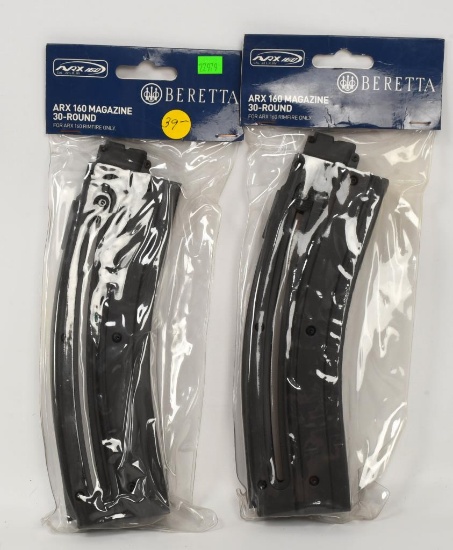 2 NIP Beretta 30 Round ARX 160 Magazines