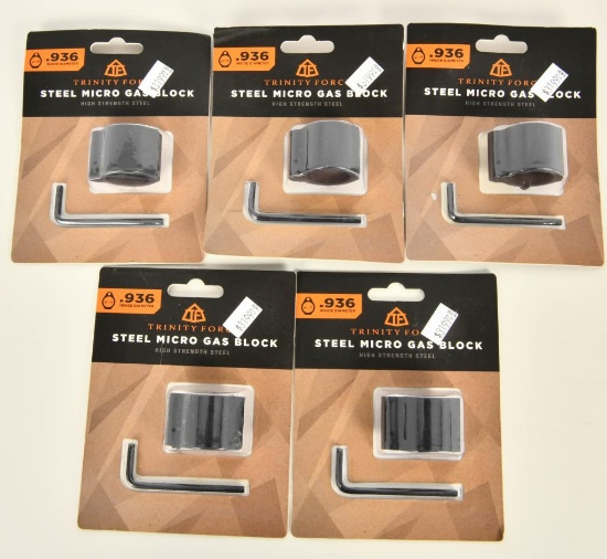 5 New in Package Trinity Force Steel Micro