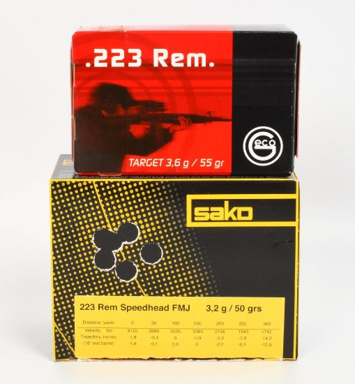 93 Rounds of Various .223 Ammunition