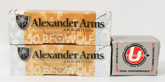 60 Rounds of .50 Beowulf Ammunition