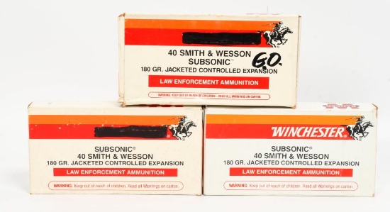 150 rds of .40 S&w Reman ammo