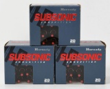60 Rounds of Hornady Subsonic 7.62X39 Ammo