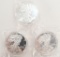 3 Uncirculated Silver Eagle 1 Oz Coins