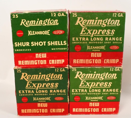Collector Boxes of Remington Shot Shells