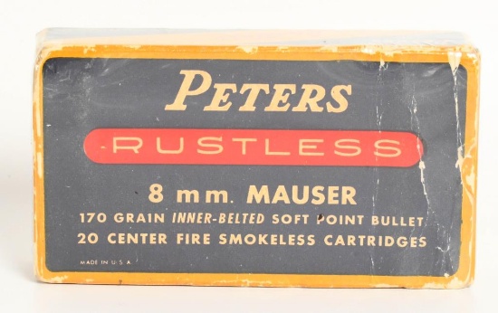 Collector Box Of Peter's 8mm Mauser Ammunition