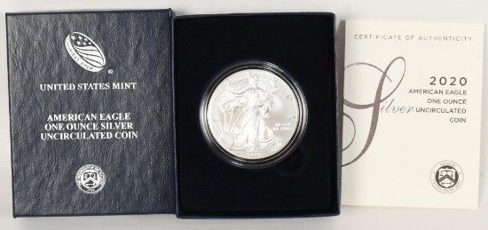 Proof American Eagle Silver Dollar Coin