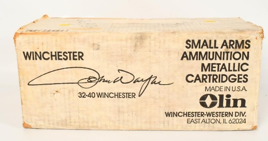 Sealed Case Of John Wayne .32-40 Win Ammunition