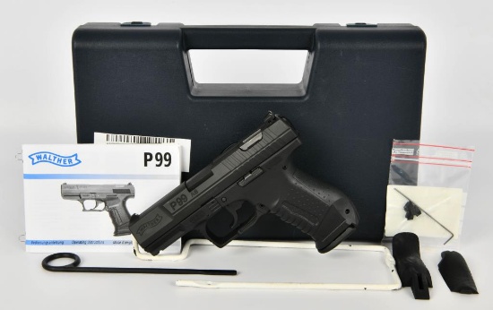German Walther P99 AS Semi Auto Pistol 9MM