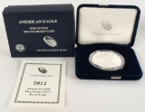 Proof American Eagle Silver Dollar Coin
