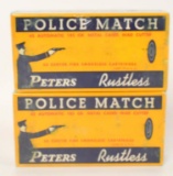 2 Collector Boxes Of Peter's Police .45 ACP Ammo