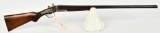 Antique Wm Parkhurst Side By Side Shotgun 12 Ga