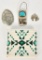 Various Native American Jewelry & Pouch