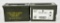 2 Heavy Duty Metal Ammunition Cans