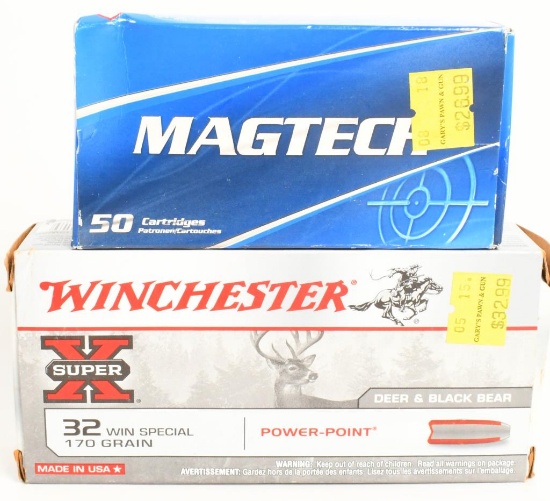 70 Ct Of .32 Win SPL & .32 S&W Empty Brass Casings