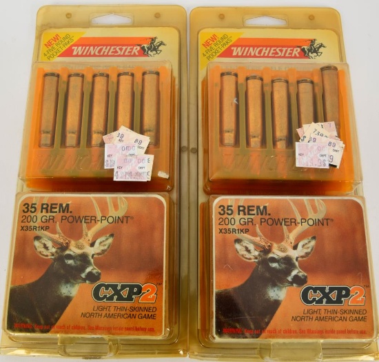 40 Rounds Of Winchester .35 rem Ammunition