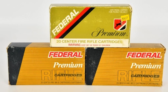 58 Rounds Of Federal 7mm Rem Mag Ammunition
