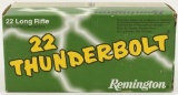 500 Rounds Of Remington Thunderbolt .22 LR Ammo
