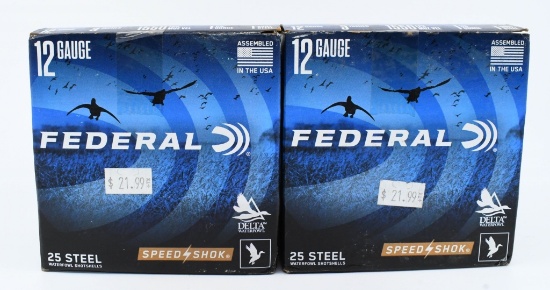 50 Rounds Of Federal 12 Ga Shotshells