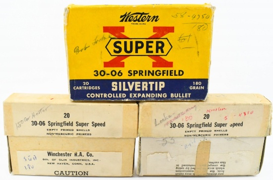 60 Rounds of .30-06 Ackley IMP Ammunition
