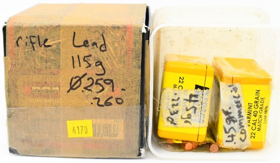Lot of Various Reloading Bullet Tips