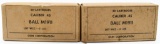 100 Rounds Of Ball M1911 .45 ACP Ammunition
