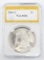 Uncirculated PGA Graded Morgan Silver Dollar