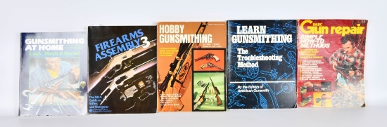 5 Various Gun Smithing Books