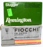 23 Rounds Of 9mm Steyr & 12 Ga Sluggers