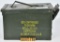 Large Ammo Can Full Of 9mm Empty Brass Casings