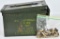 Large Ammo Can Full Of 9mm Empty Brass Casings