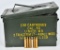 Large Metal Ammo Can Full Of .270 Win Empty Brass