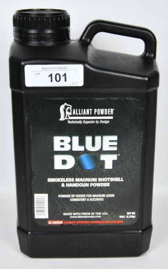 5 Lbs Alliant Blue Dot Smokeless Powder