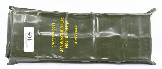 200 Rd Sealed Battlepack Of .308 Win Ammo