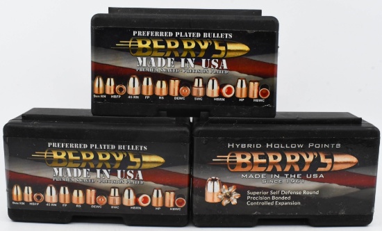 600 Count Of Berry's .40 Caliber Bullet Tips