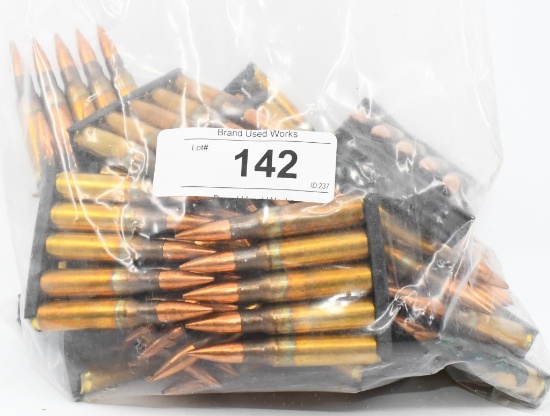 140 Rounds Of .308 Win Ammo On Stripper Clips