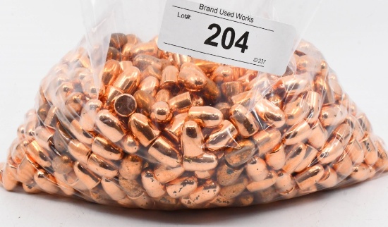 500 Count Of Mixed .45 ACP Reloading Bullet Tips